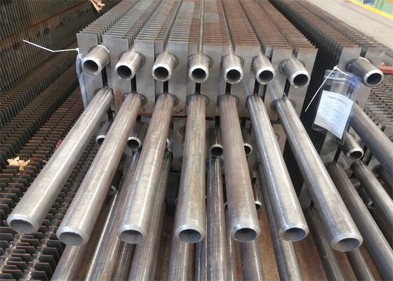 Buis 3mm van de Koolstofstaalh Finned Boiler de Vervangingsdeel van de Hitteuitwisseling