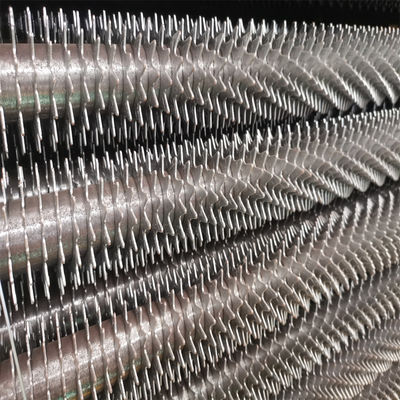 Hoge Warmteoverdracht Prestaties Boilervin Buis Getande Spiraalvormige Radiator Efficiënte Douane