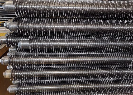 Spiraalvormige warmtewisselaarbuis naadloos Corten Steel Fin Tube voor Economizer