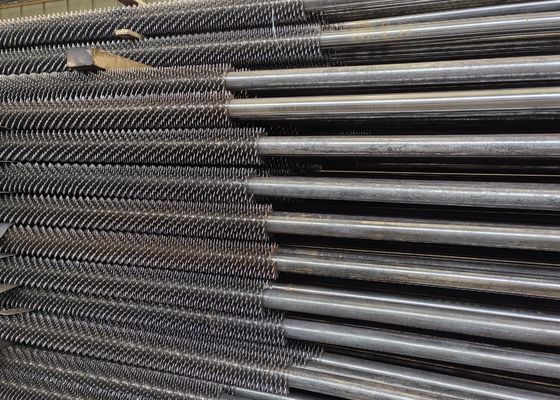 Carbon Steel Boiler Fin Tube voor Superheater naadloos Spiraal Fined Heat Exchanger Tube