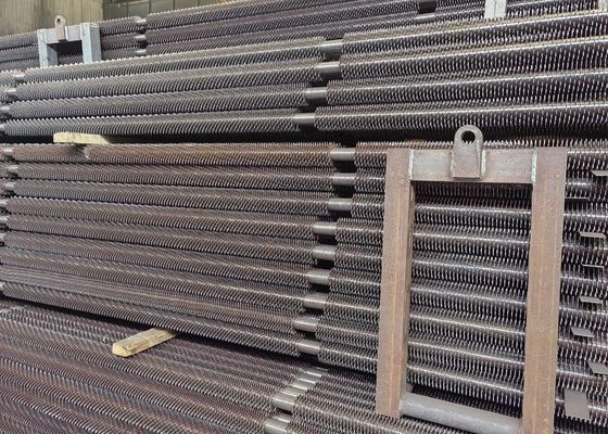 Carbon Steel Boiler Fin Tube voor Superheater naadloos Spiraal Fined Heat Exchanger Tube