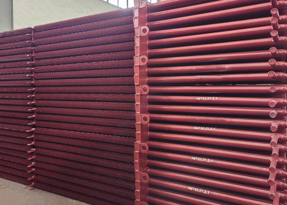 Carbon Steel Boiler Spiral Fin Tube met Spiral Fins voor meer prestaties