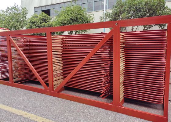 Blokketel van legeringsmateriaal Serpentine-buis met tafelprestaties in warmtewisselaars
