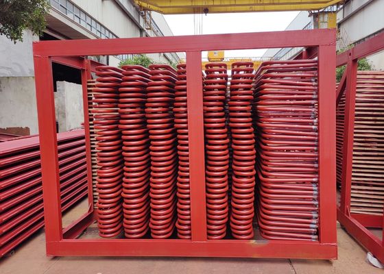 Blokketel van legeringsmateriaal Serpentine-buis met tafelprestaties in warmtewisselaars