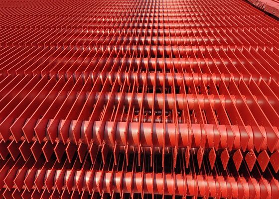 ASME Geverfde koolstofstaalketel H Fin Tube Versterking Warmtetransfer