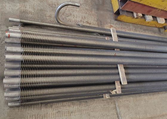 ASME Carbon Steel Boiler Spiral Fin Tube Voor Boiler Economizers In Power Plant