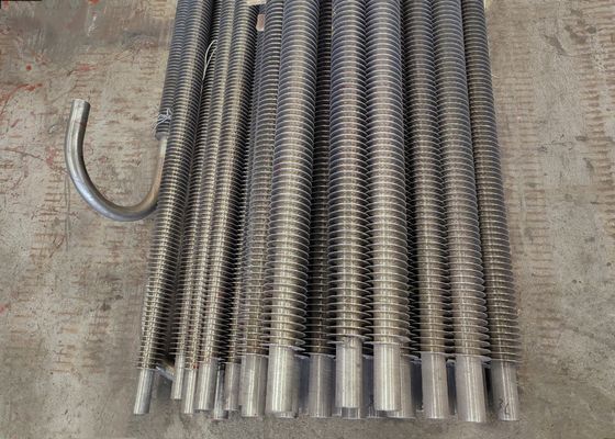 Hoogfrequente las van koolstofstaal ketel spiraal fin tube aangepast fin tube
