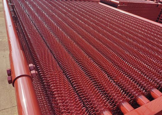 Op maat gemaakte warmteoverdrachtselementen met gezweefde vinnenbuis voor onderdelen onder druk van de ketel