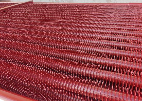 Op maat gemaakte warmteoverdrachtselementen met gezweefde vinnenbuis voor onderdelen onder druk van de ketel