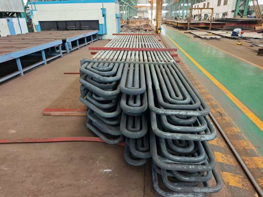 Hoge druk ASME gecertificeerde Economizer Coil Serpentine Tube voor industriële ketels