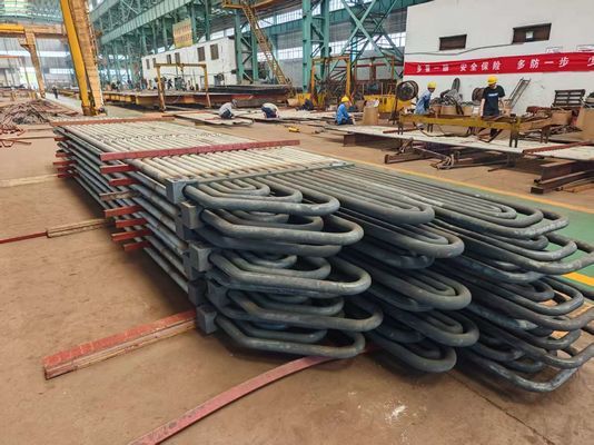 Hoge druk ASME gecertificeerde Economizer Coil Serpentine Tube voor industriële ketels