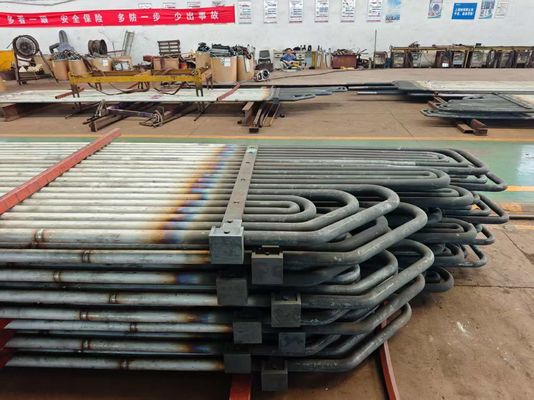 Hoge druk ASME gecertificeerde Economizer Coil Serpentine Tube voor industriële ketels