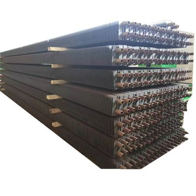 Boiler Fin Tube H Type Finned Tube met zelfreinigende eigenschappen voor rookgaswarmteterugwinning en slijtvastheid