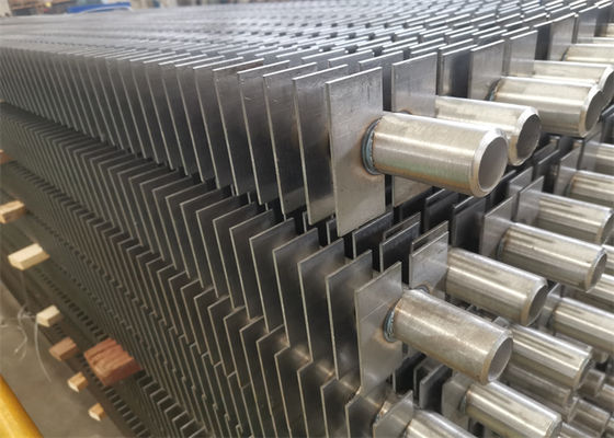 Boiler Fin Tube H Type Finned Tube met zelfreinigende eigenschappen voor rookgaswarmteterugwinning en slijtvastheid