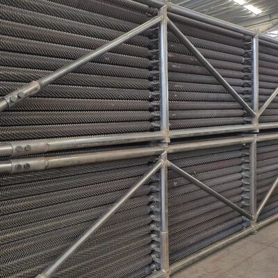 Versterkte warmtewisselaar H-vinbuis voor stoomketel van energiecentrale met aangepaste specificaties