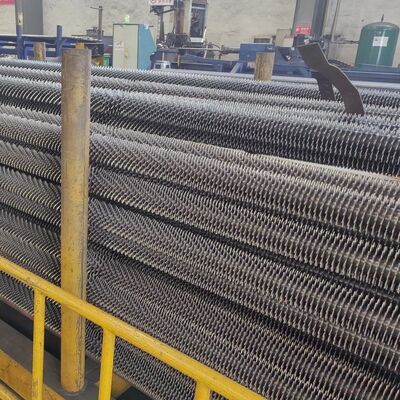 Versterkte warmtewisselaar H-vinbuis voor stoomketel van energiecentrale met aangepaste specificaties