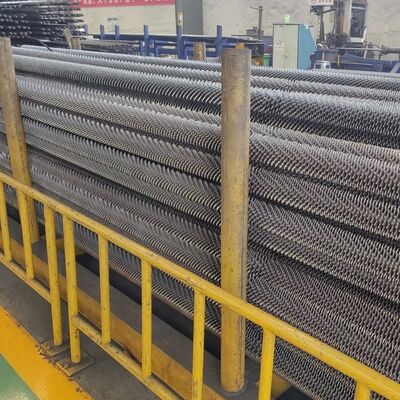 Carbon Steel ASME Standard Boiler Spiral Fin Tube voor energieverbruikers