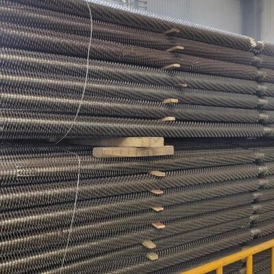 Carbon Steel ASME Standard Boiler Spiral Fin Tube voor energieverbruikers