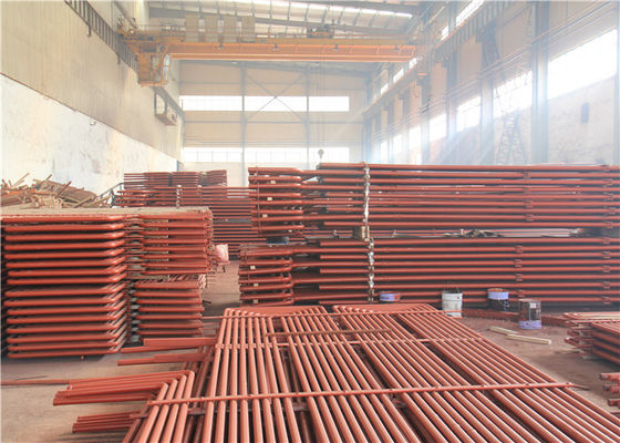 EN3834 1500mm Met kolen gestookte Boiler Serpentine Tube Stainless Steel