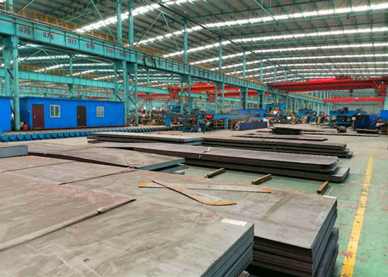 Van de Douanecs van JIS SS400 A106 de Bladen van de het Koolstofstaalplaat Warmgewalst voor de Structuur van het Boilerschip