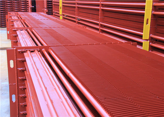 Van de de Terugwinningsboiler van de roestvrij staal Finned Buis Materiële Koel de Economisersteun