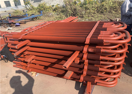 Spiraalvormige Finned de Buisrol van het Koolstofstaaltitanium voor Boilereconomiser