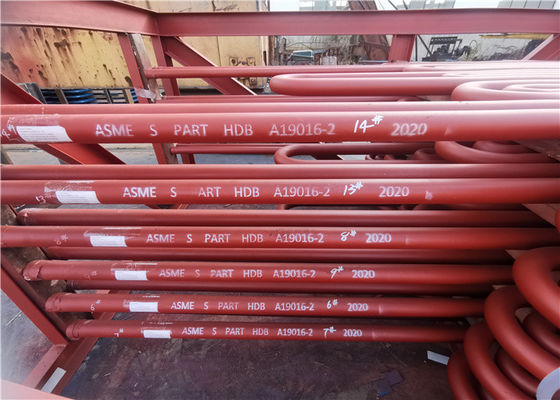 Cs-de Warmtewisselaarasme norm van Oververhitterserpentine tube for boiler and