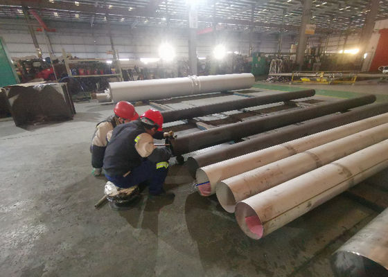 405mm ERW Ingelegde Roestvrij staal Gelaste Buizen voor Oververhitter