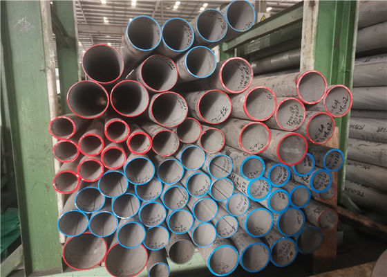 OD100mm ASTM SS Roestvrij staal het Gelaste Buizenstelsel Ontharde Eindigen