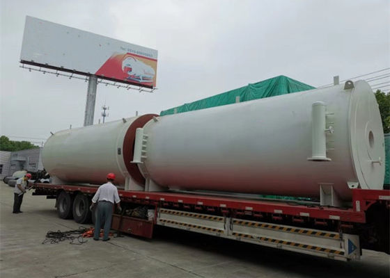 De Boiler van 1.25MPA ASME Verticale Combi het Aanhalen Buisregeling Met gas