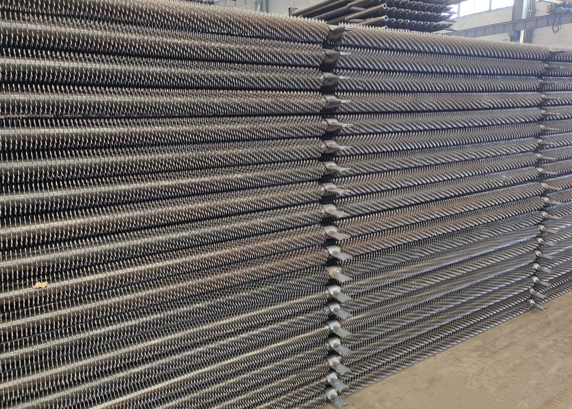 ASME Carbon Steel Boiler Spiral Fin Tube Voor Boiler Economizers In Power Plant